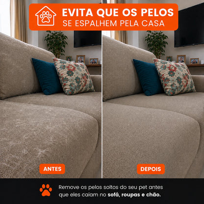 Escova Vaporizadora - Remove Pelos, Limpa e Massageia