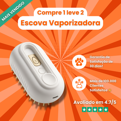 Escova Vaporizadora© 3 em 1!