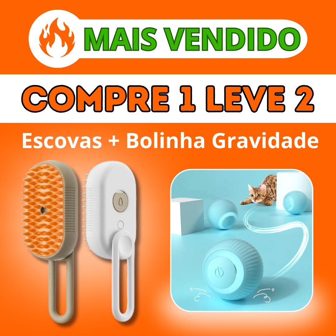 Escova Vaporizadora© 3 em 1! (veja a descrição)