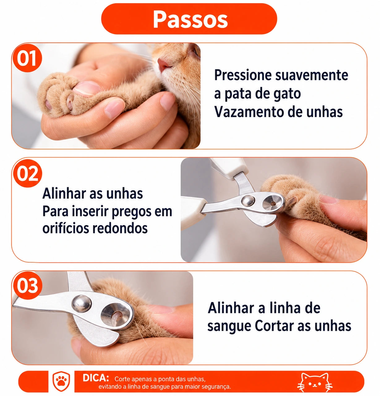 Cortador PetVision Pro™ - Segurança e Conforto